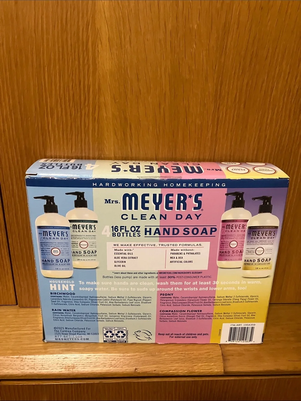Hand Soap Variety Pack - Pink, Cream, Blue